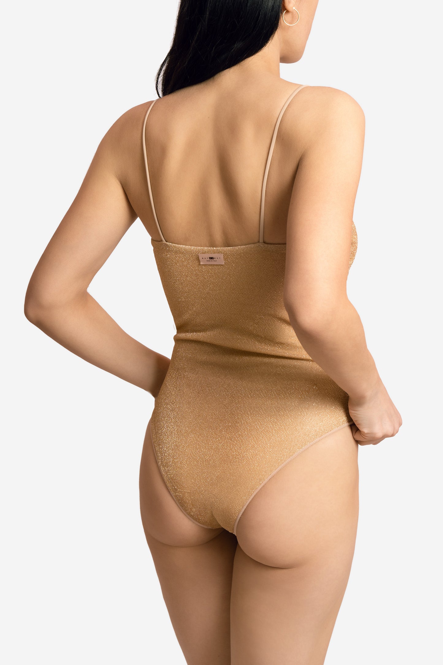 LENA LUREX GOLD MARINO