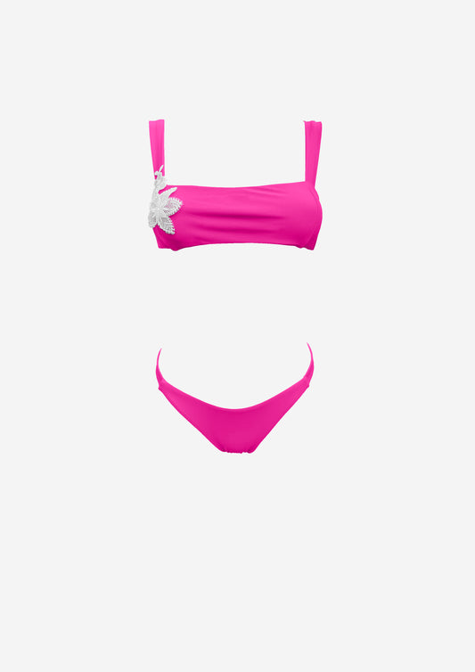 SELENE FLOWER FUCSIA