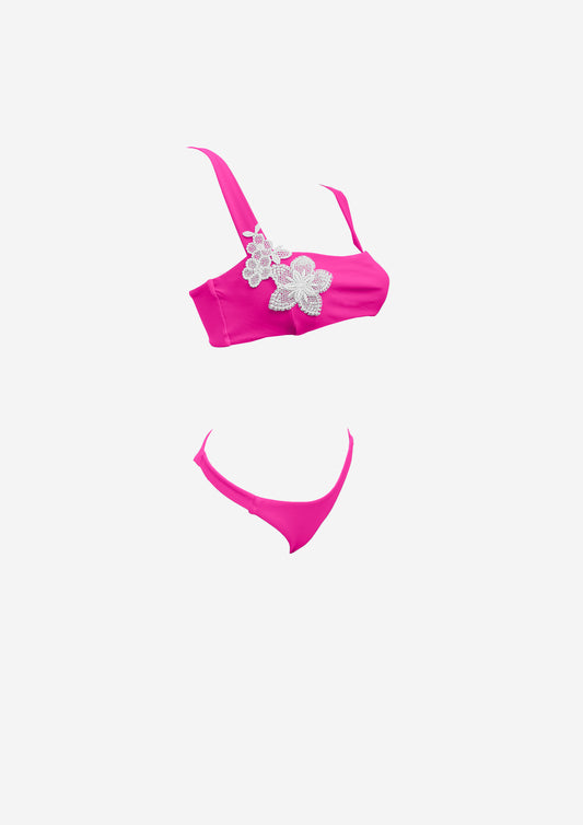 SELENE FLOWER FUCSIA